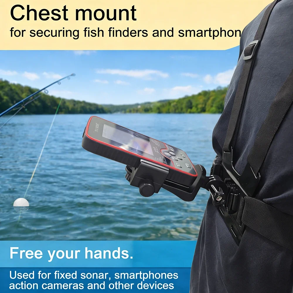 Fish Finder Mount - Крепление на грудь для эхолота, держатель
