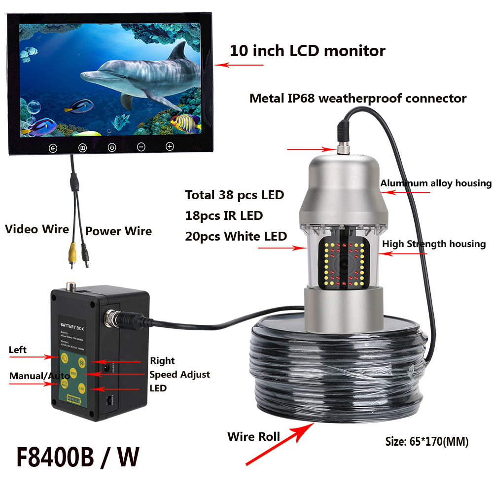 Видеокамера для подводной рыба – обзор и цена Fishing Depth Finder