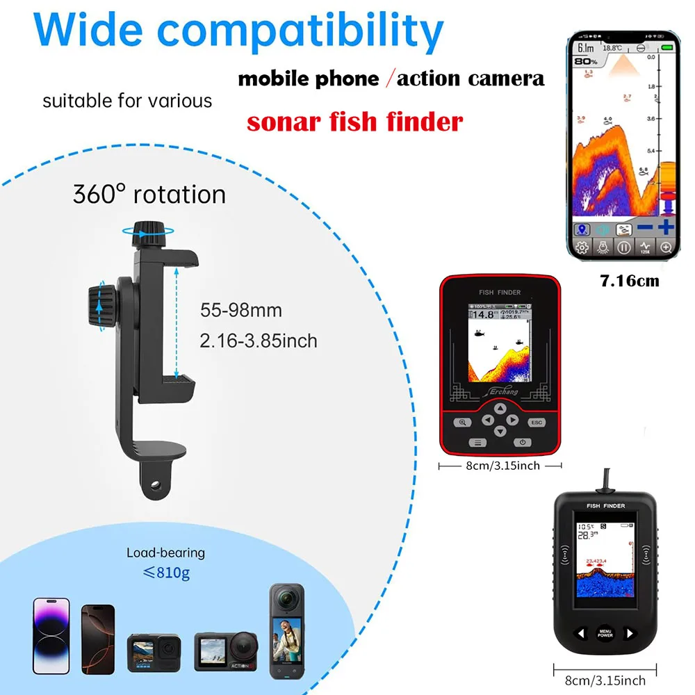 Крепление на грудь для эхолота – обзор и цена Fish Finder Mount